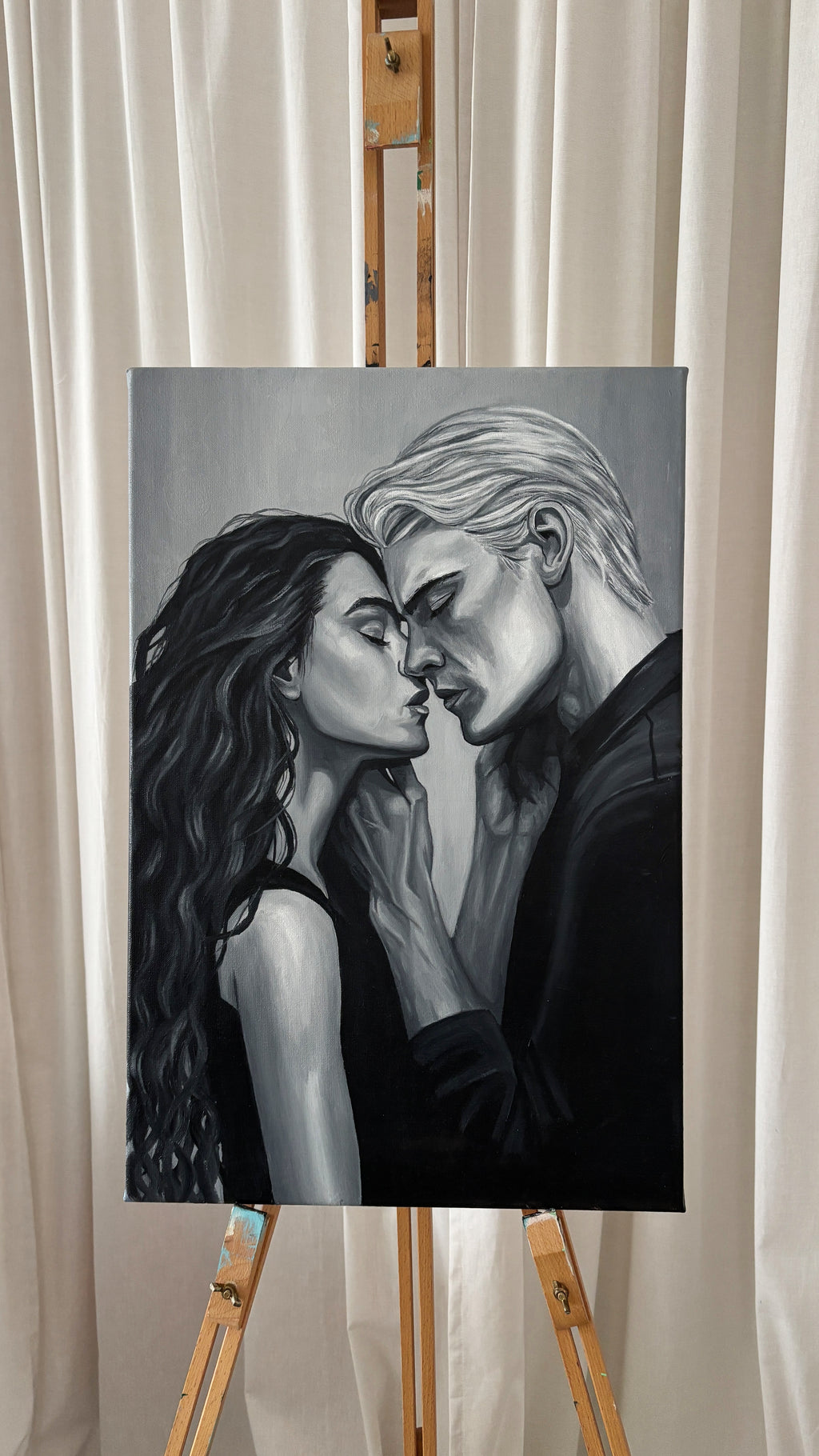 In the Ashes of Our Oaths | Original Oil Painting